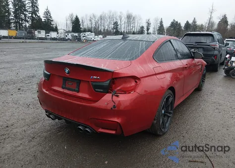 2015 BMW M4 z USA, uszkodzony, nr VIN WBS3R9C59FK329526